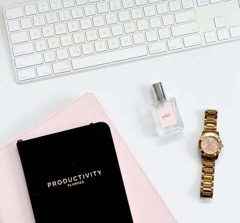 home office time productivity schedule remote work